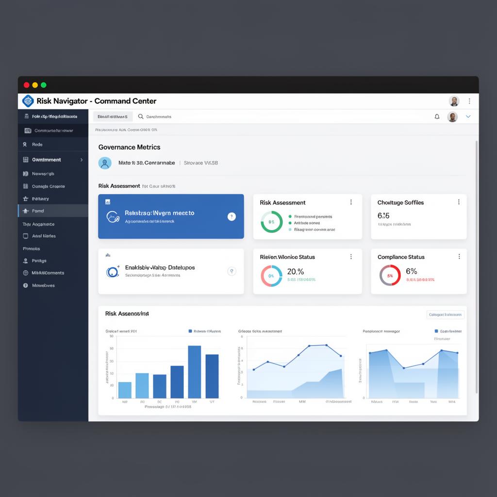 Risk Navigator Command Center dashboard